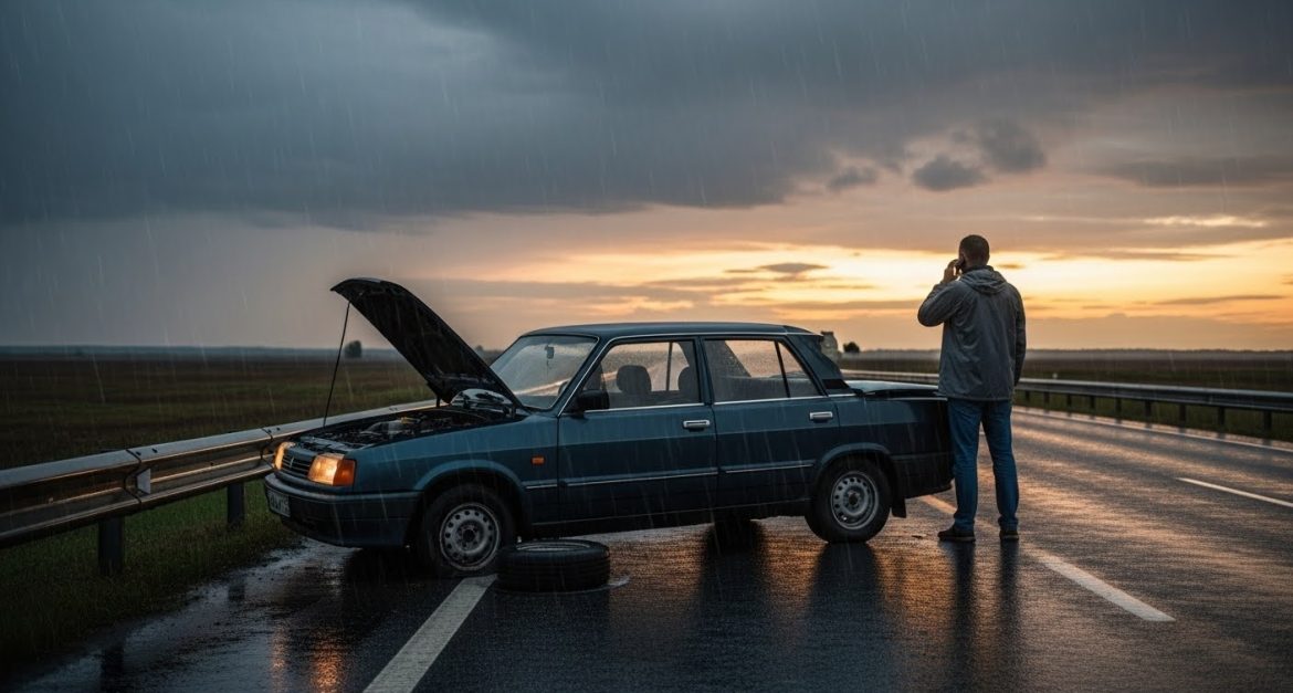 Waiting Hours for Tow Truck
