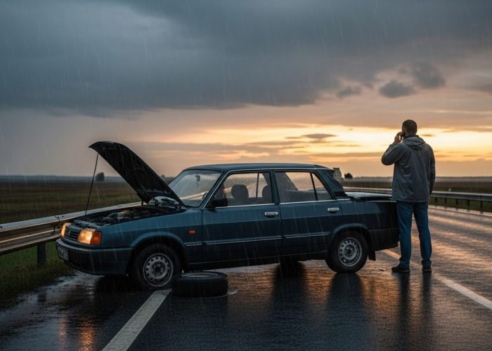 Waiting Hours for Tow Truck