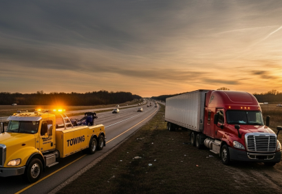 Truck Breaks Down